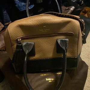 Kate Spade Black and Tan bag excellent condition